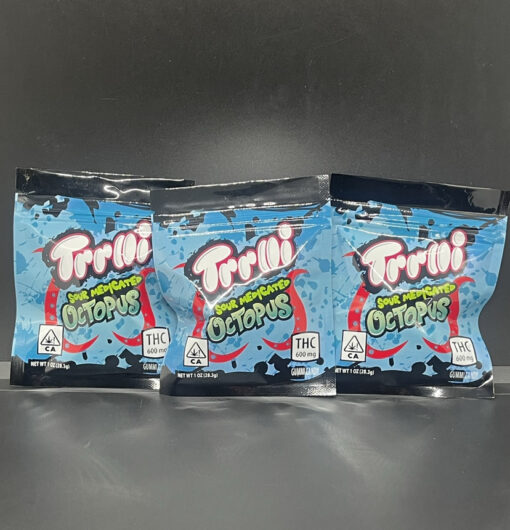 Trolli Sour MEdicTed Octapus 600mg Delivery NYC