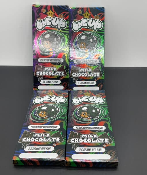 ONE UP CHOCOLATE MUSHROOM BAR 3.5g 🔥🔥 ON SALE - Image 2