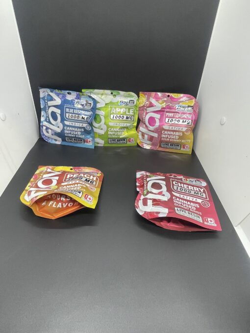 FLAV 1000mg LIVE RESIN CANNABIS INFUSED GUMMY RINGS ON SALE 🔥🔥 - Image 5