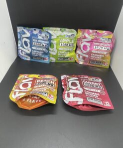 FLAV 1000mg LIVE RESIN CANNABIS INFUSED GUMMY RINGS ON SALE 🔥🔥