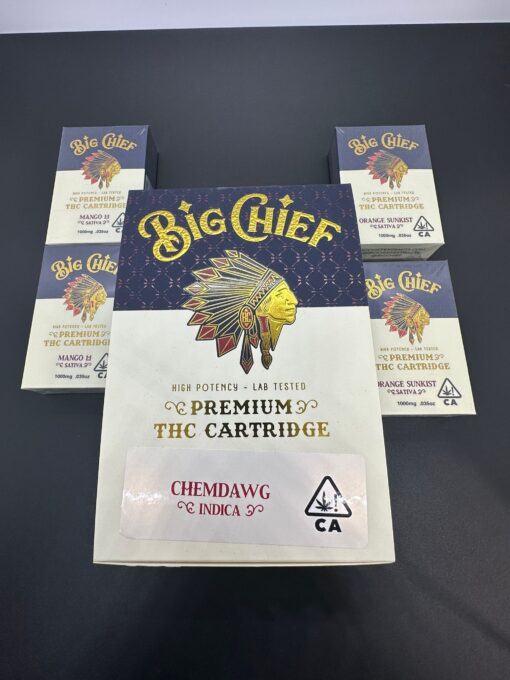 BIG CHIEF 1gram NEW EDITION AUTHENTIC FOR SALE 🔥🔥🔥 510 THREAD