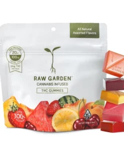 RAW GARDEN VEGAN THC CANNABIS INFUSED GUMMIES