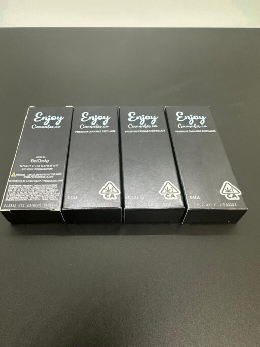 SALE BUY FOUR x1gram VAPES $100 ENJOY CANNABIS CO CALIFORNIA BRAND 🔥🔥PREMIUM CARTS 510 THREAD