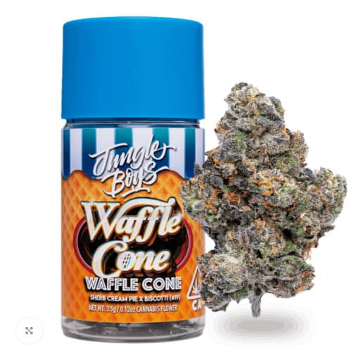 WAFFLE CONE 3.5g (jungle boys) HYBRID 39%TTHC - Image 4