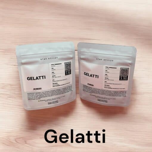 GELATTI  3.5g (stiiizy) HYBRID ON SALE 33%THC