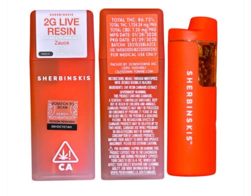 SHERBINSKI 2GRAM LIVE RESIN DISPOSABLE 🔥🔥HOT ITEM🔥🔥 - Image 3