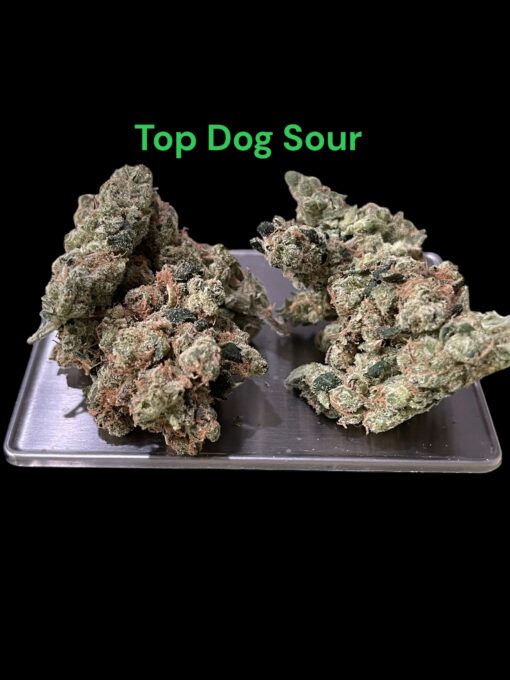 TOP DOG  SOUR  DIESEL 3.5 Sativa 🔥🔥 37%THC OLD SCHOOL SOUR NEW IN🔥🔥