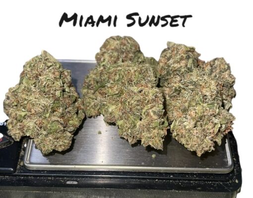 MIAMI SUNSET 28grams INDICA OZ ON SALE 27%THC 🔥🔥