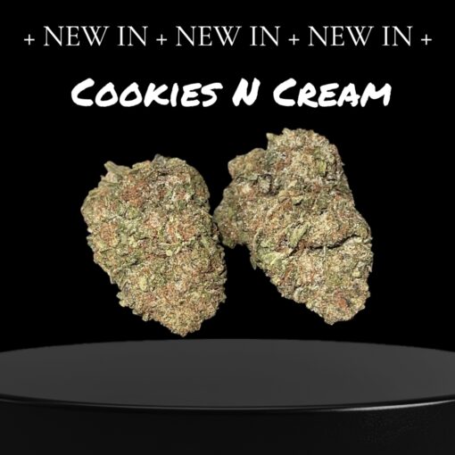 COOKIES N CREAM (HYBRiD)7GRAMS QUARTER 27%THC 🍪🔥🍪🔥
