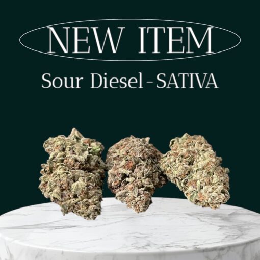 SOUR DIESEL 7grams QUARTER SATIVA 27%THC 🔥