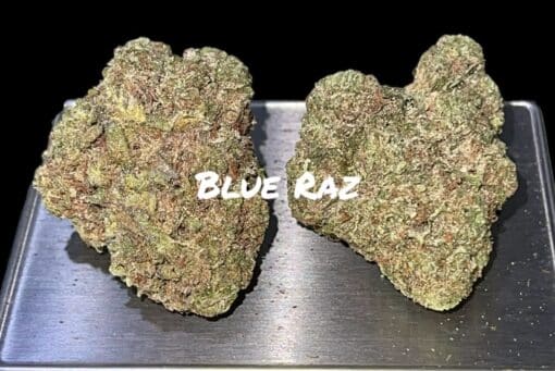 BLUE RAZ 7GRAMS QUARTER 27%THC INDICA 🔥🔥