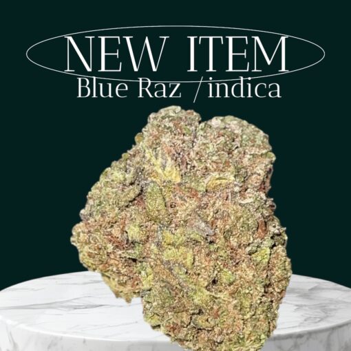 BLUE RAZ 7GRAMS QUARTER 27%THC INDICA 🔥🔥 - Image 2