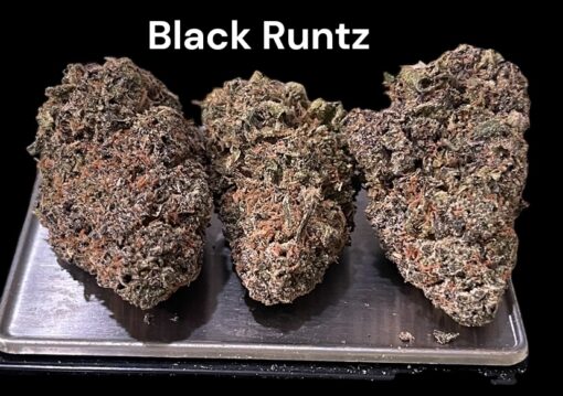 Black RUNTZS 3.5g INDICA 31%THC 🔥🔥🔥