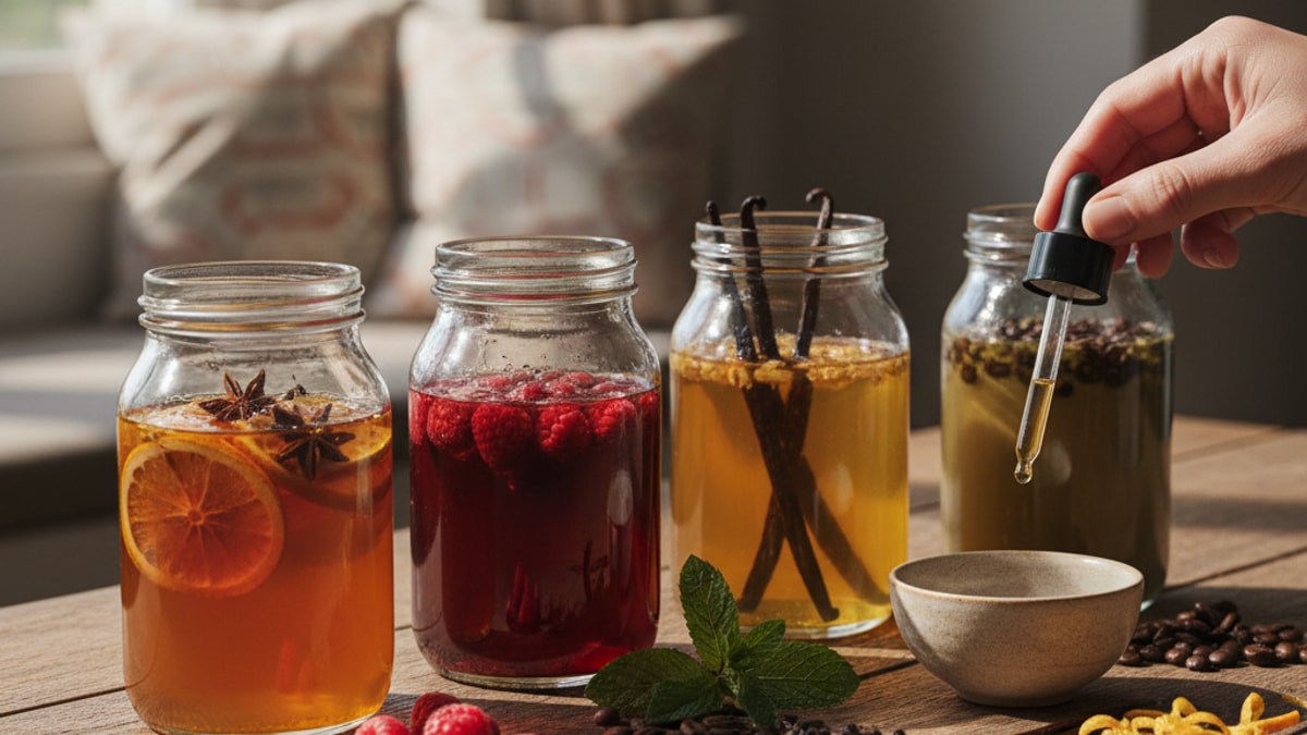 Blog Post: how to enhance flavor profile of concentrates - Professional illustration