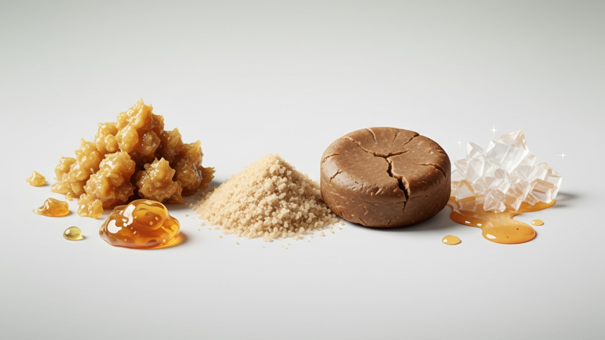 Blog Post: what concentrates are solventless - Professional illustration