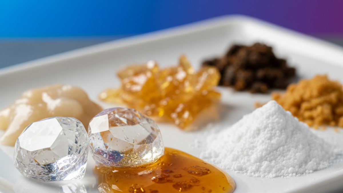 Blog Post: what are thca concentrates - Professional illustration