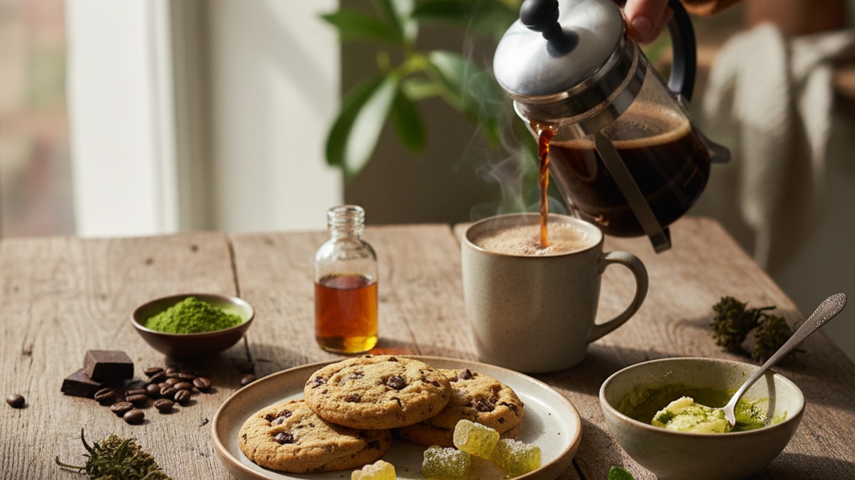 Blog Post: how to make edibles with concentrates - Professional illustration