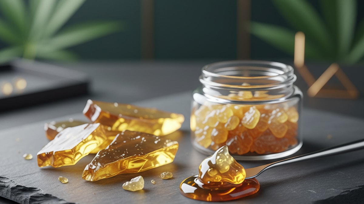 Blog Post: where to find premium quality cannabis concentrates - Professional illustration