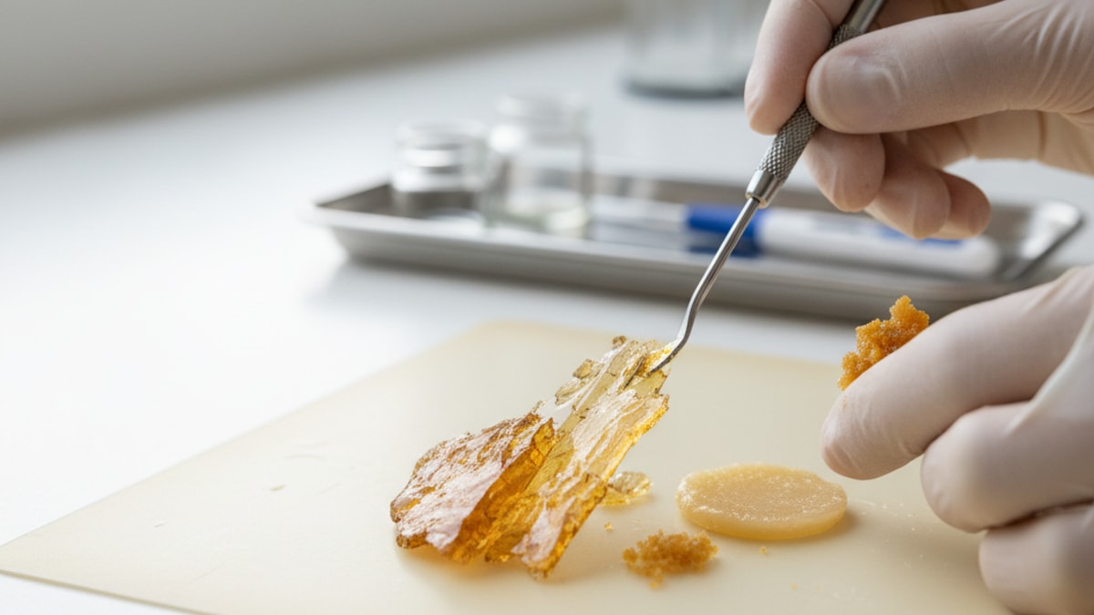 Blog Post: how are cannabis concentrates made - Professional illustration
