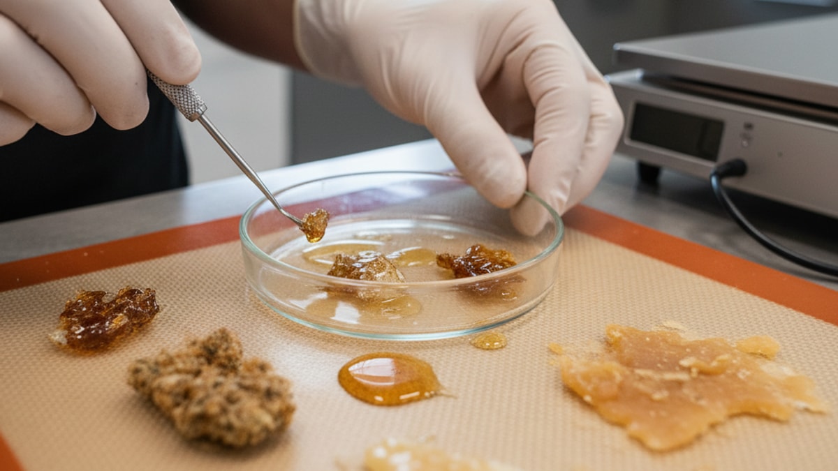 Blog Post: how to decarb cannabis concentrates - Professional illustration