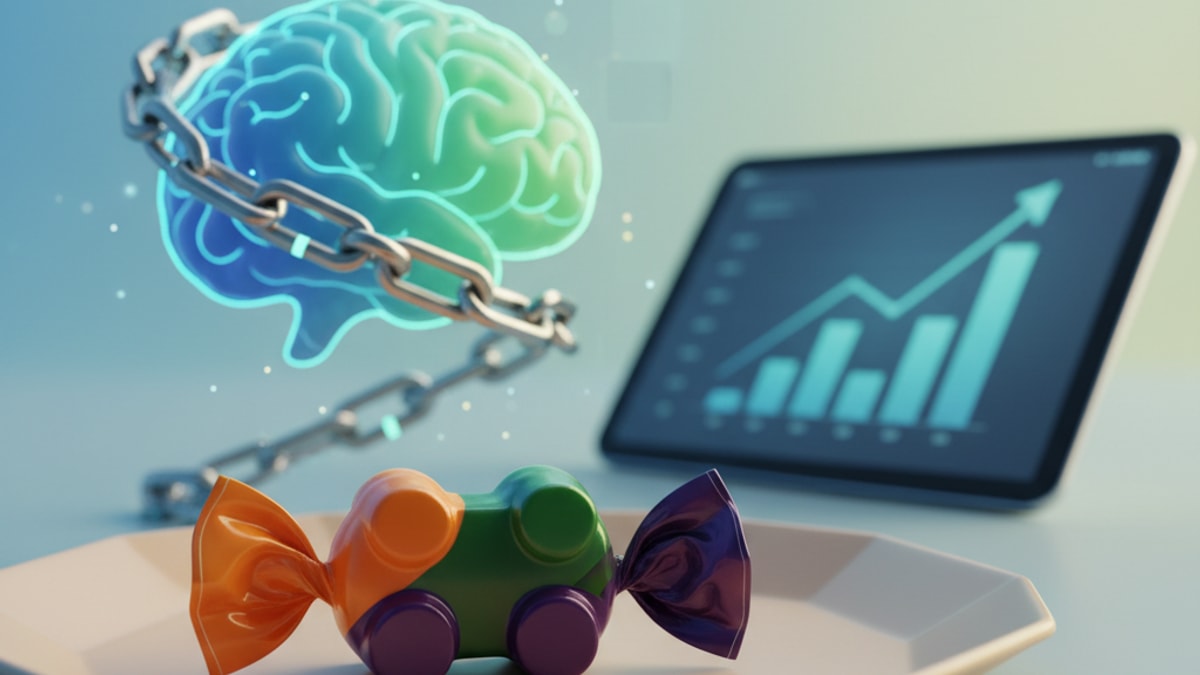 Blog Post: are edibles addictive - Professional illustration